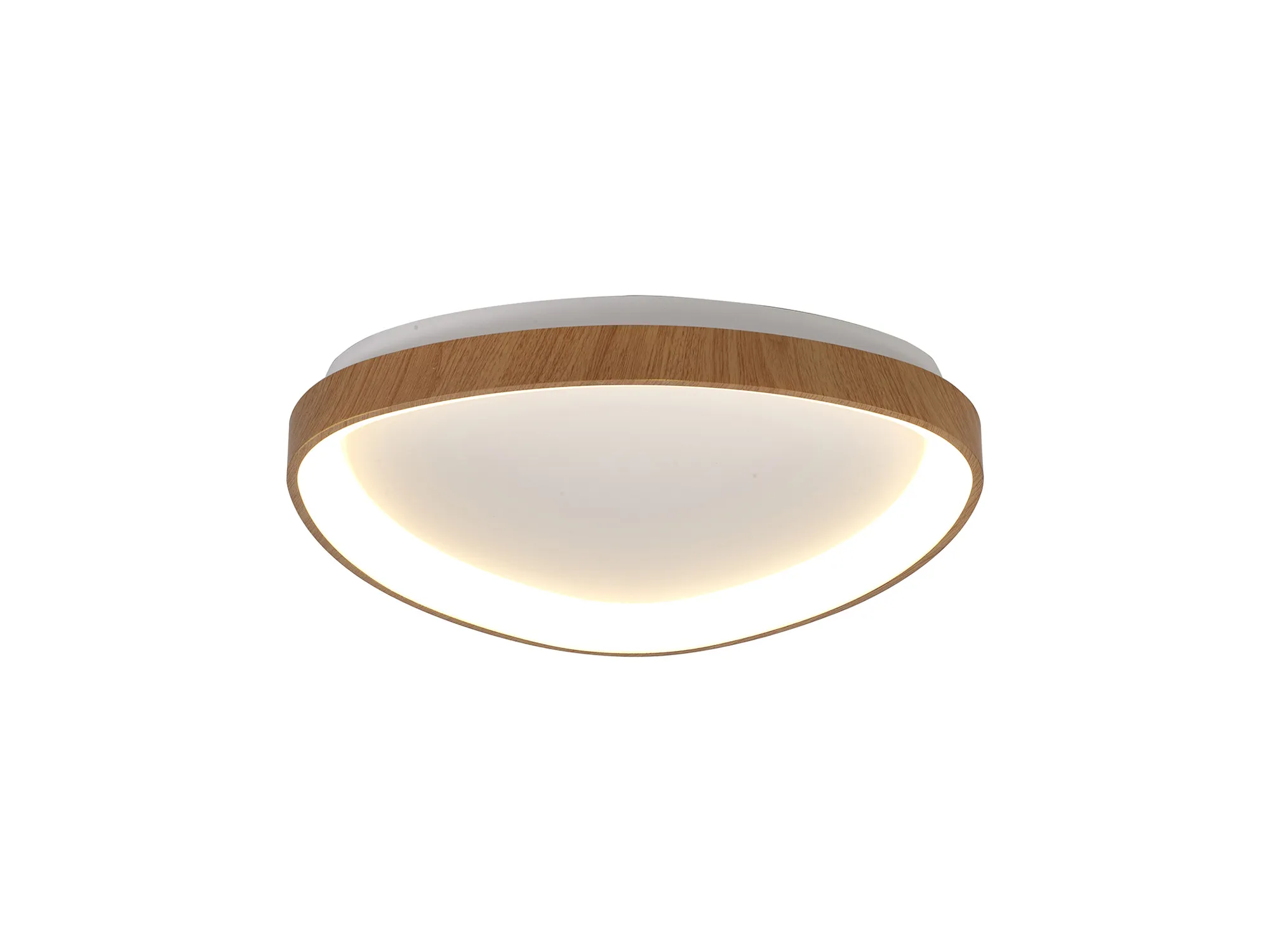 M8632  Niseko II Triangular Ceiling 42cm 38W LED Wood